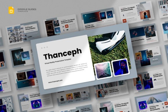 Download Virtual Reality Google Slides Template - Virtual reality Collection