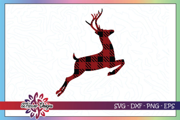 Download Plain Buffalo Christmas Deer Graphic - Deer graphic Collection
