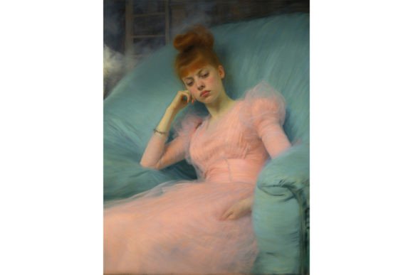 Download Impressionism Woman Portrait - Art Print - Impressionism Collection